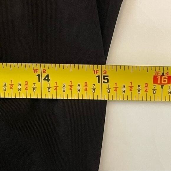 BCBGMaxAzria Black Long Open Sleeve Date Night Dress NWOT Size M - Picture 10 of 12